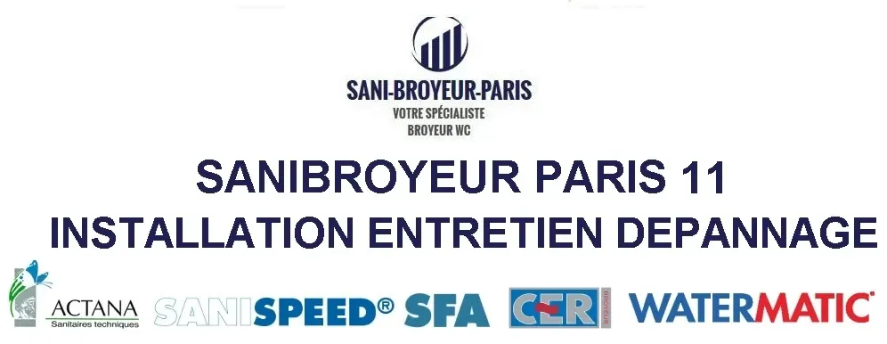 Logo Sanibroyeur Paris 11